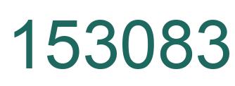Número 153083 imagen verde
