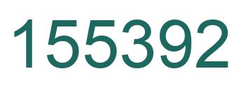 Number 155392 green image
