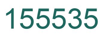 Number 155535 green image