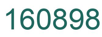 Number 160898 green image