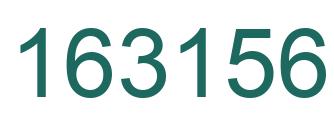 Number 163156 green image