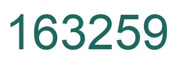 Number 163259 green image