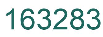 Number 163283 green image