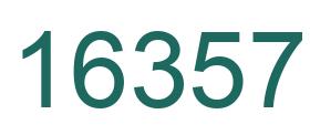 Number 16357 green image