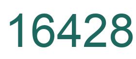 Number 16428 green image