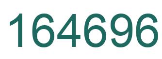 Number 164696 green image