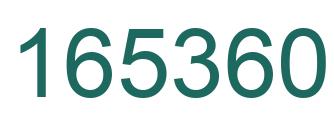Número 165360 imagen verde