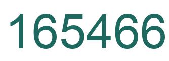 Número 165466 imagen verde