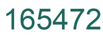 Número 165472 imagen verde