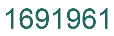 Número 1691961 imagen verde