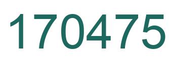 Número 170475 imagen verde