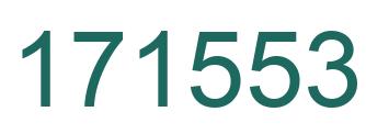 Number 171553 green image