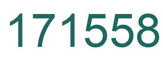 Number 171558 green image