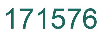 Number 171576 green image