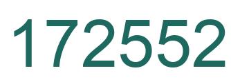 Number 172552 green image