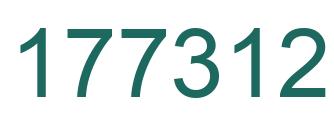 Number 177312 green image
