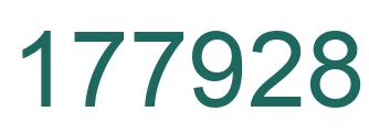 Number 177928 green image