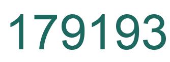 Number 179193 green image