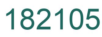 Número 182105 imagen verde