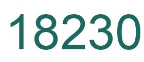 Number 18230 green image
