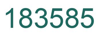 Número 183585 imagen verde