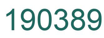 Número 190389 imagen verde