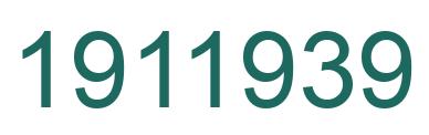 Número 1911939 imagen verde