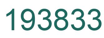Number 193833 green image