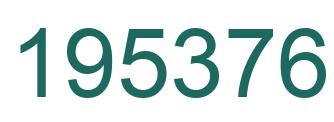 Número 195376 imagen verde