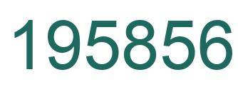 Number 195856 green image