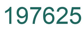 Número 197625 imagen verde