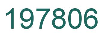 Number 197806 green image