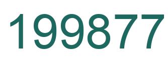 Number 199877 green image