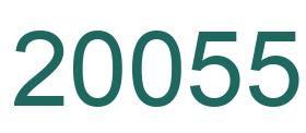 Number 20055 green image