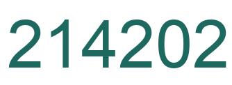 Número 214202 imagen verde