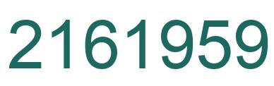 Número 2161959 imagen verde