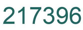 Número 217396 imagen verde