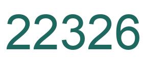 Número 22326 imagen verde