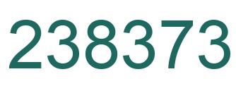 Número 238373 imagen verde