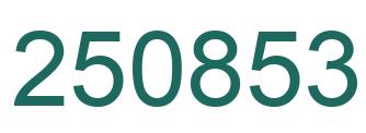 Número 250853 imagen verde