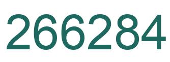 Número 266284 imagen verde