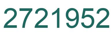 Número 2721952 imagen verde