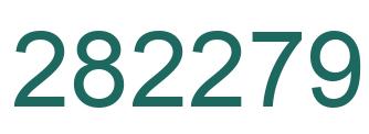 Número 282279 imagen verde