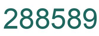 Número 288589 imagen verde