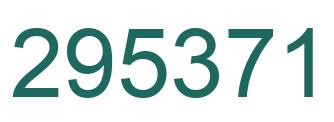 Número 295371 imagen verde