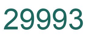 Number 29993 green image