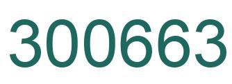 Número 300663 imagen verde