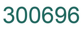 Número 300696 imagen verde