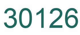 Number 30126 green image