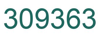 Número 309363 imagen verde